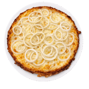 Pizza de cebolla