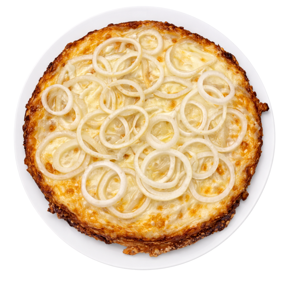 Pizza de cebolla