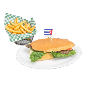 Pan con Bistec de Res