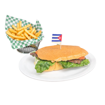 Pan con Bistec de Res